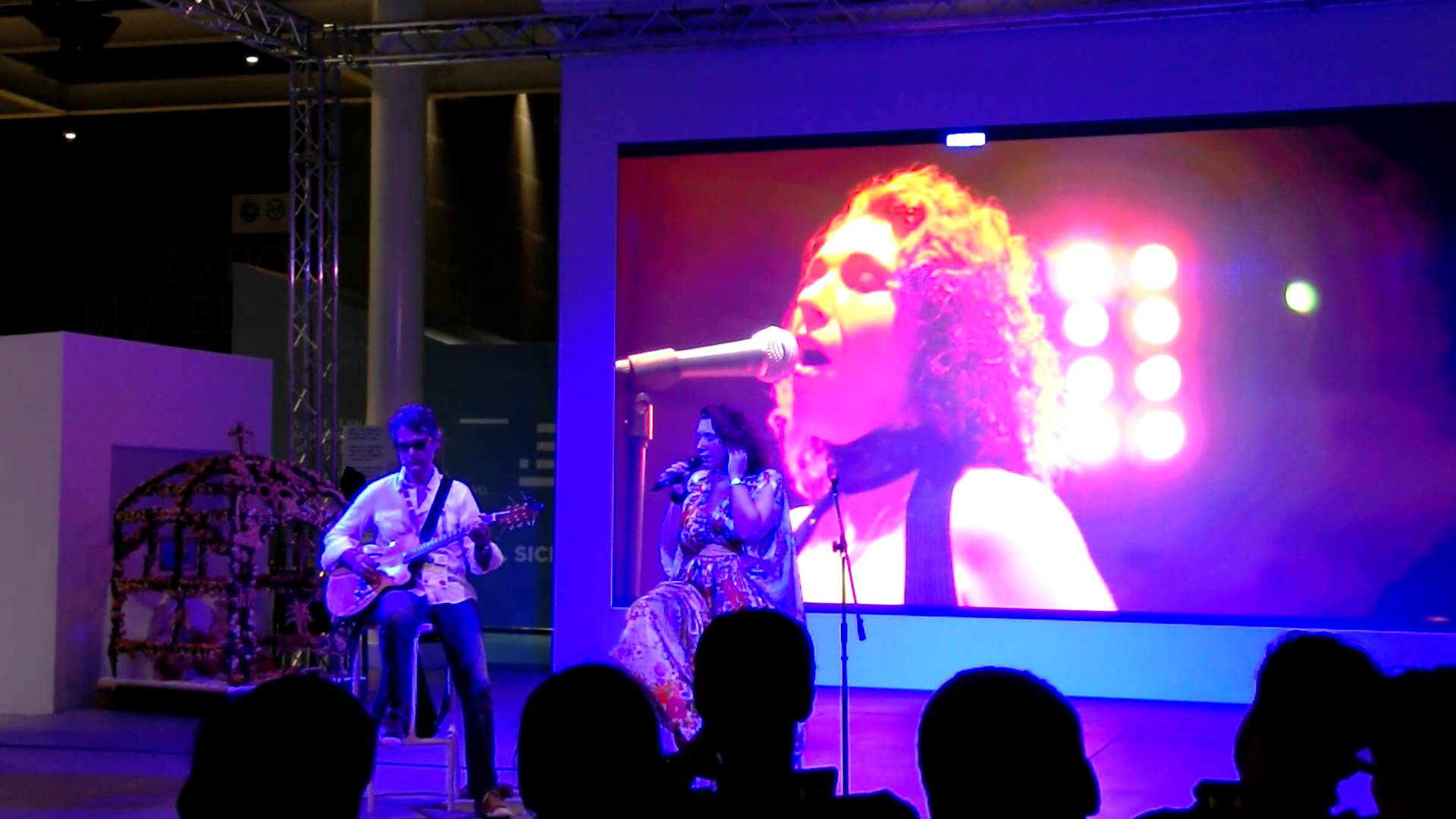 Daria Biancardi canta all'Expo, 2 3