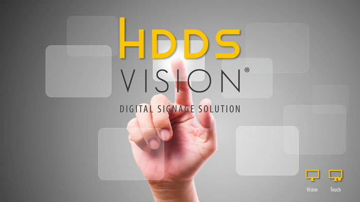 Fiere e digital signage: le soluzioni di HDDS VISION 3